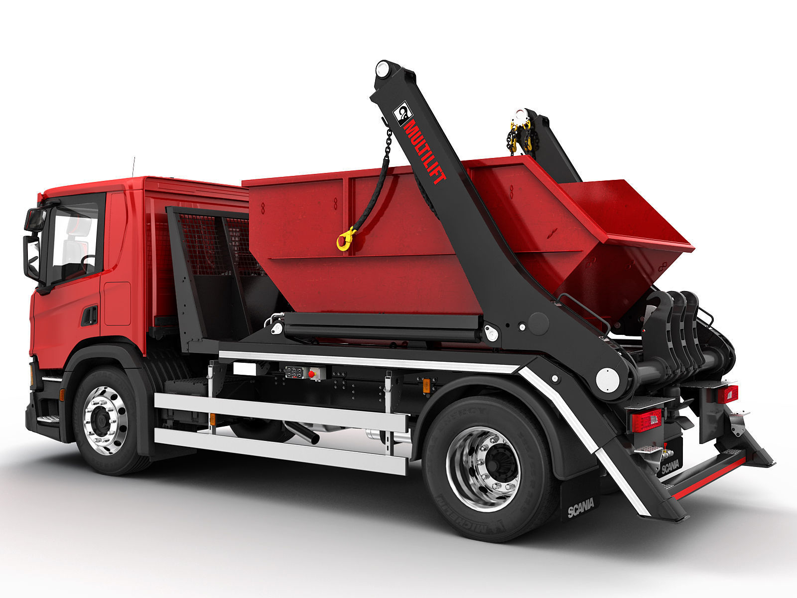 Truck Multilift Futura 12 3D model_4