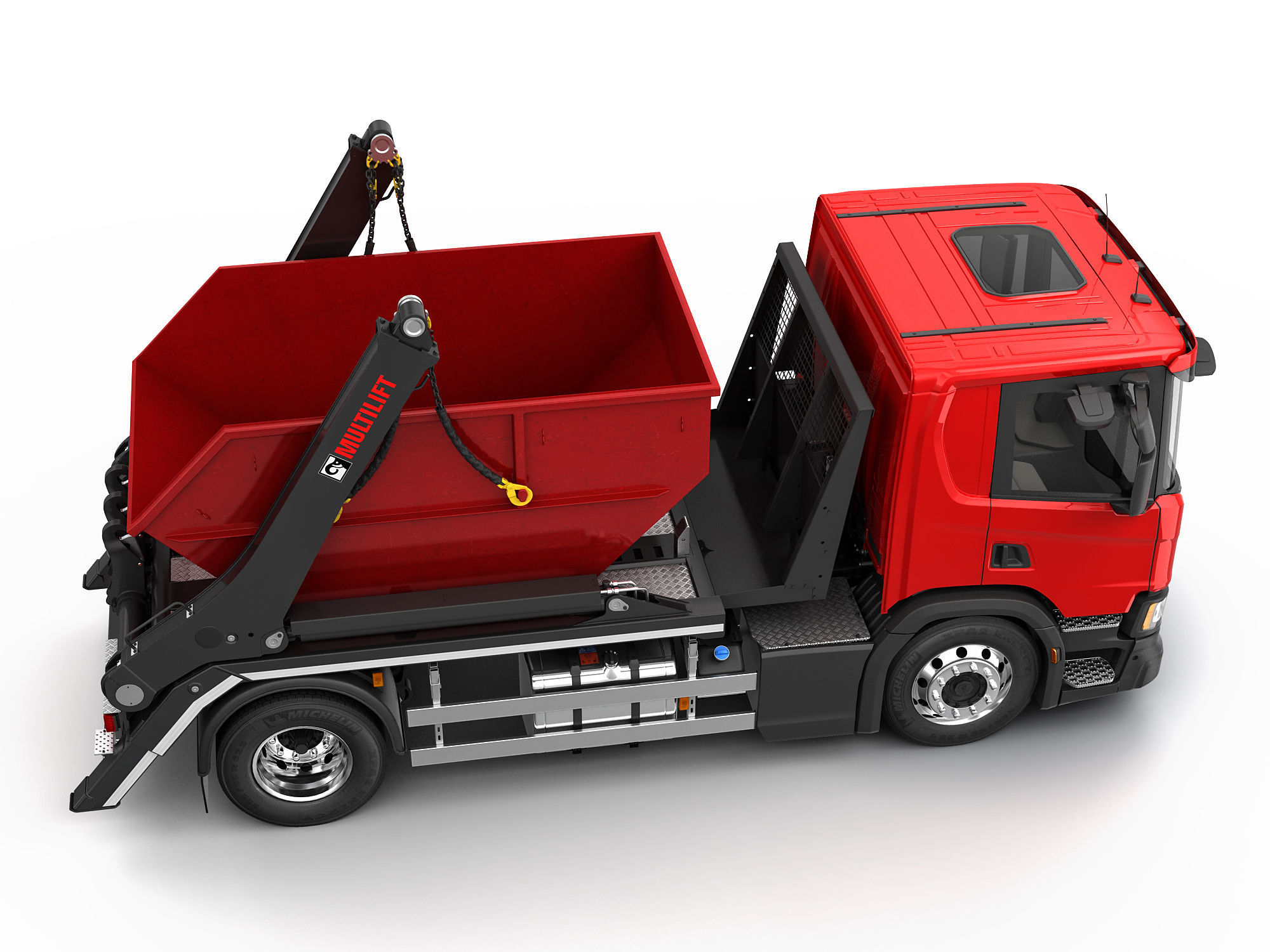 Truck Multilift Futura 12 3D model_7