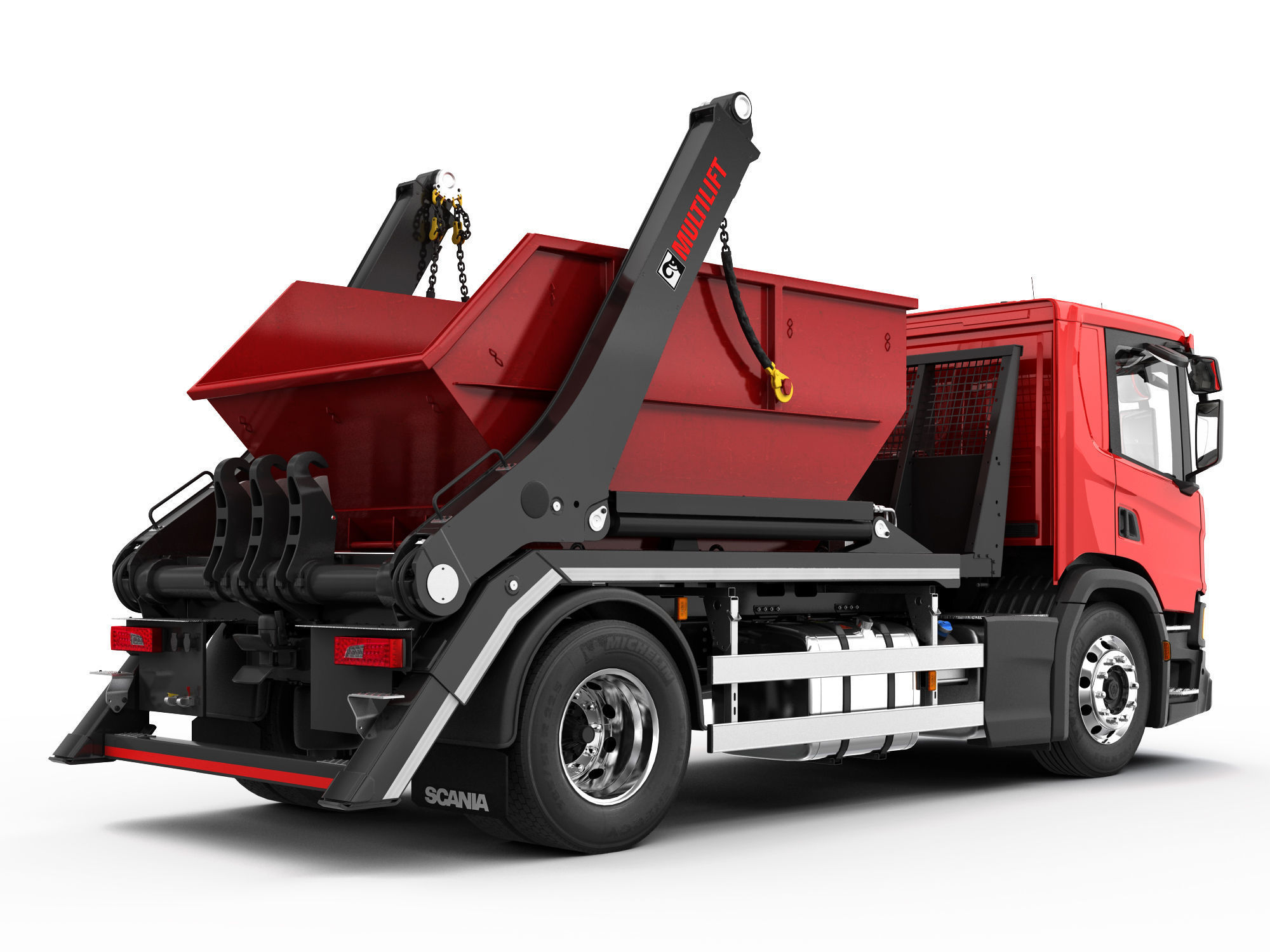 Truck Multilift Futura 12 3D model_5