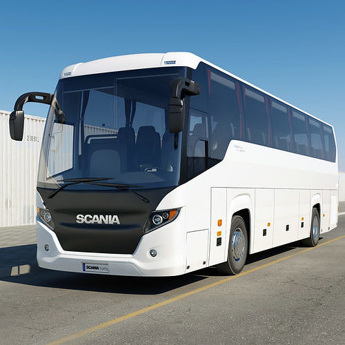 BUS TOURING 2010 3D model