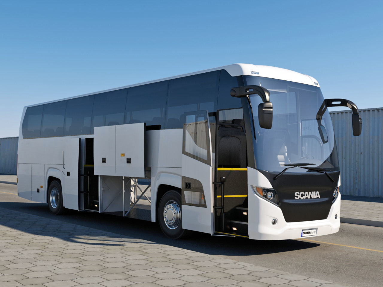 BUS TOURING 2010 3D model_4