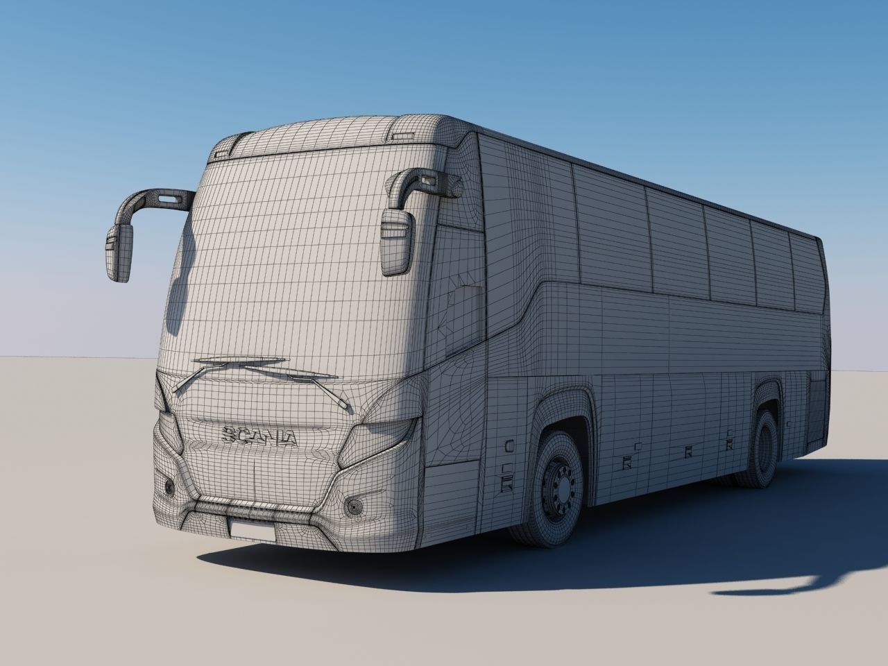 BUS TOURING 2010 3D model_11
