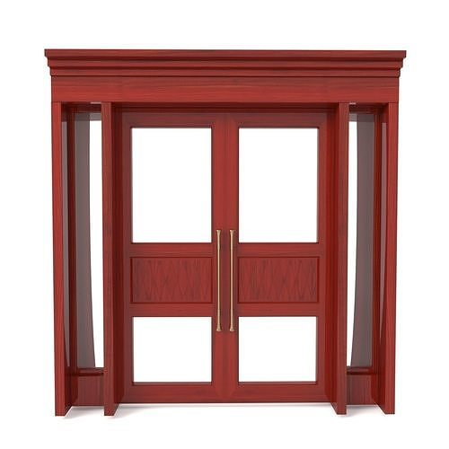 CLASSIC DOOR Free 3D model