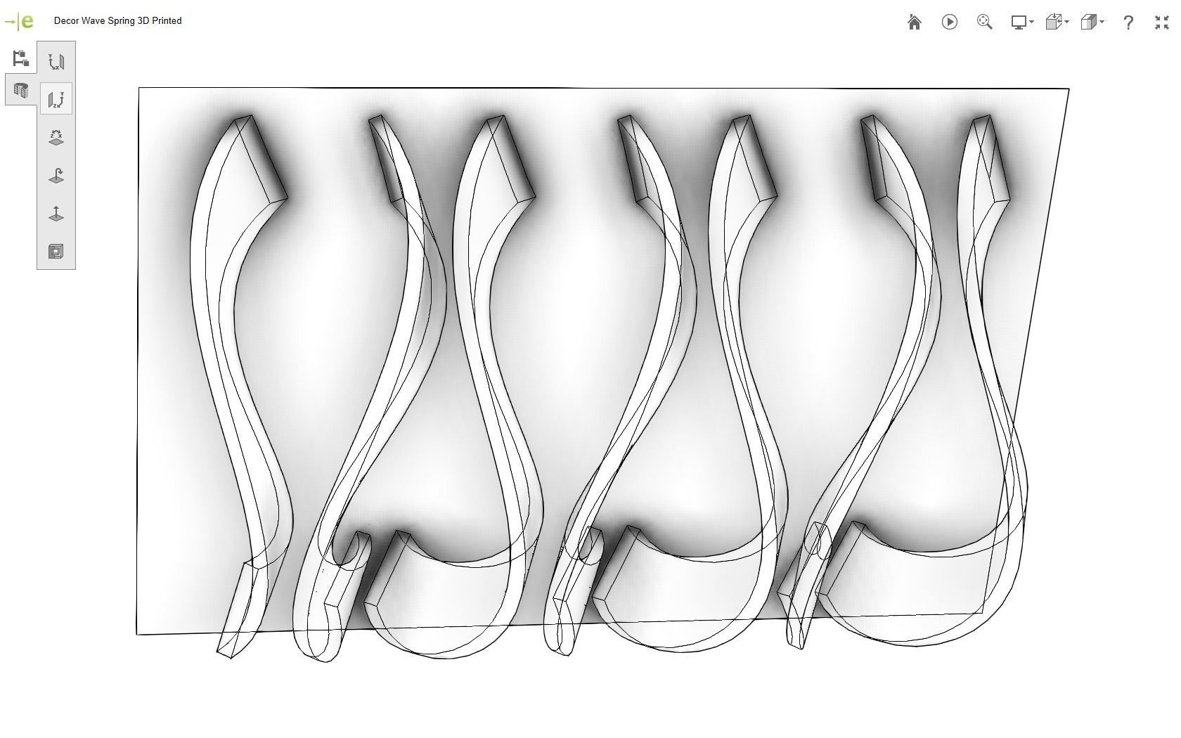 Wave Spring 3D print model_37