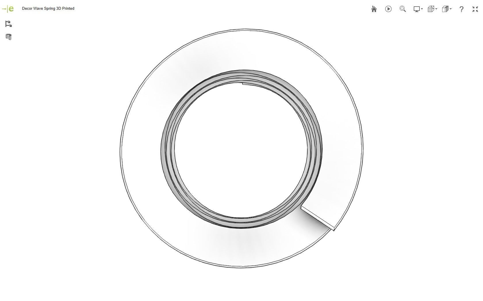 Wave Spring 3D print model_18