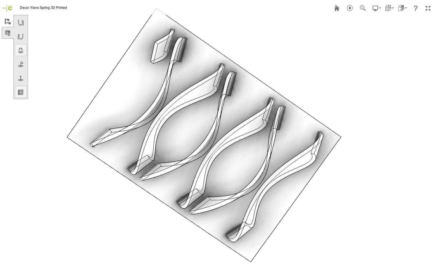 Wave Spring 3D print model_41