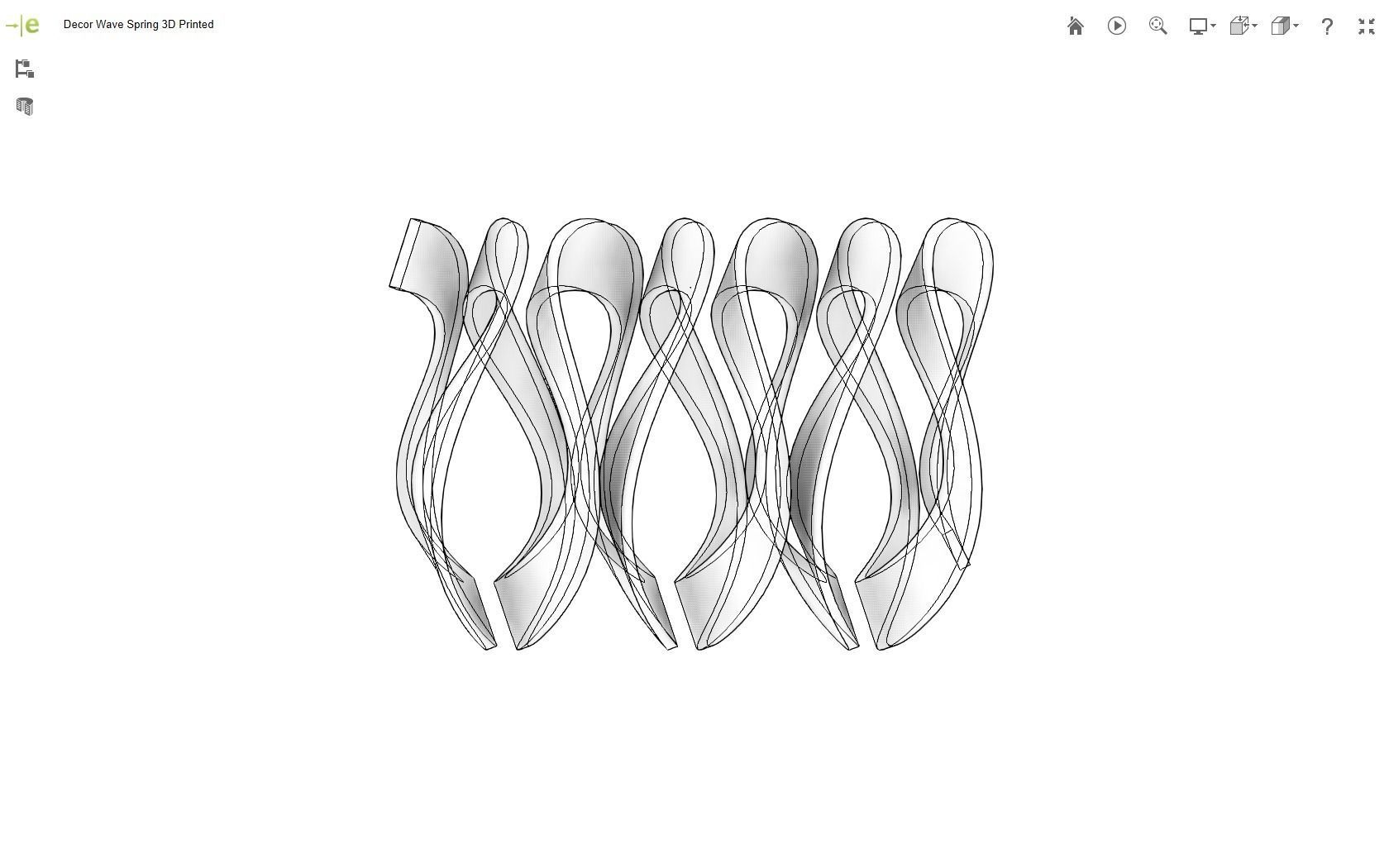 Wave Spring 3D print model_15