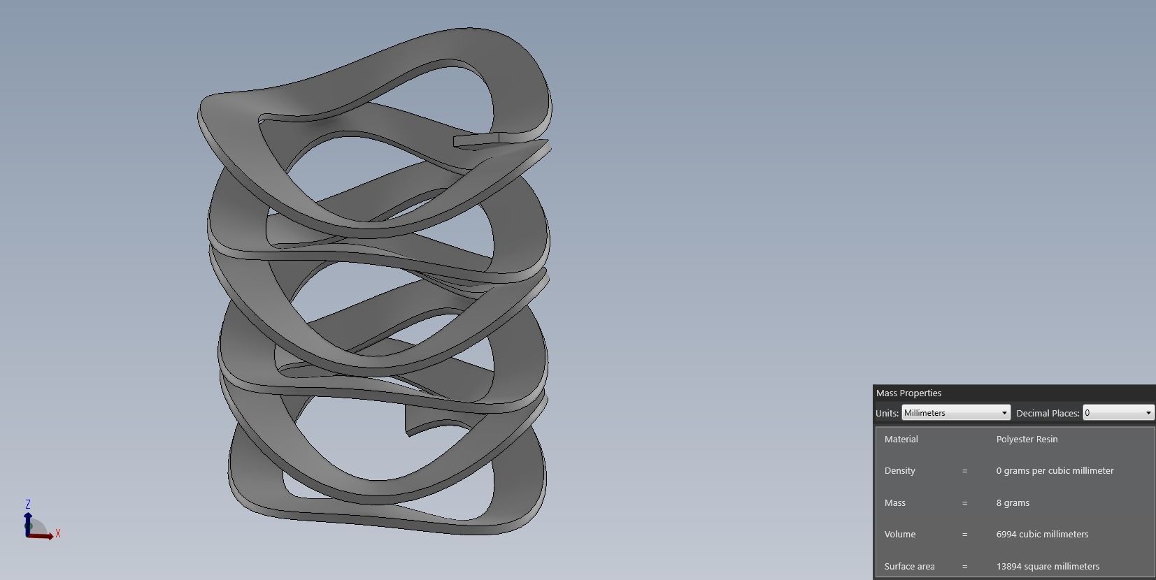Wave Spring 3D print model_43