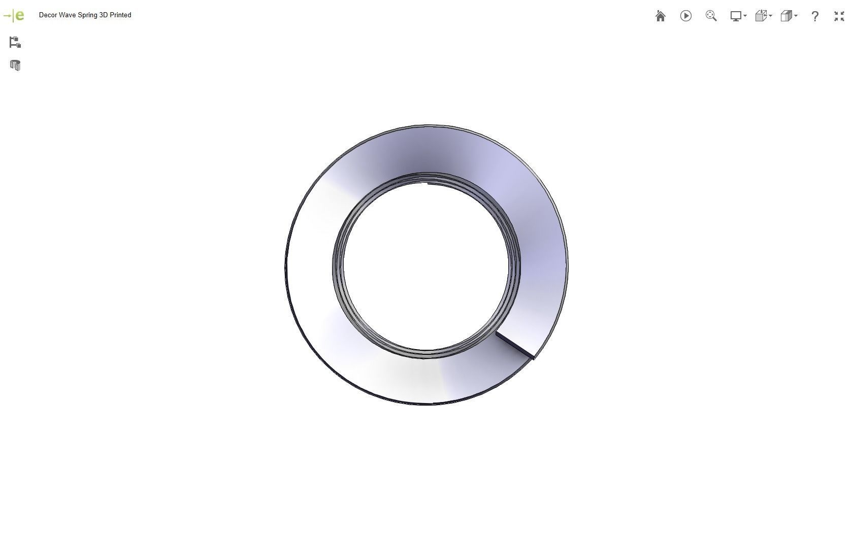 Wave Spring 3D print model_16