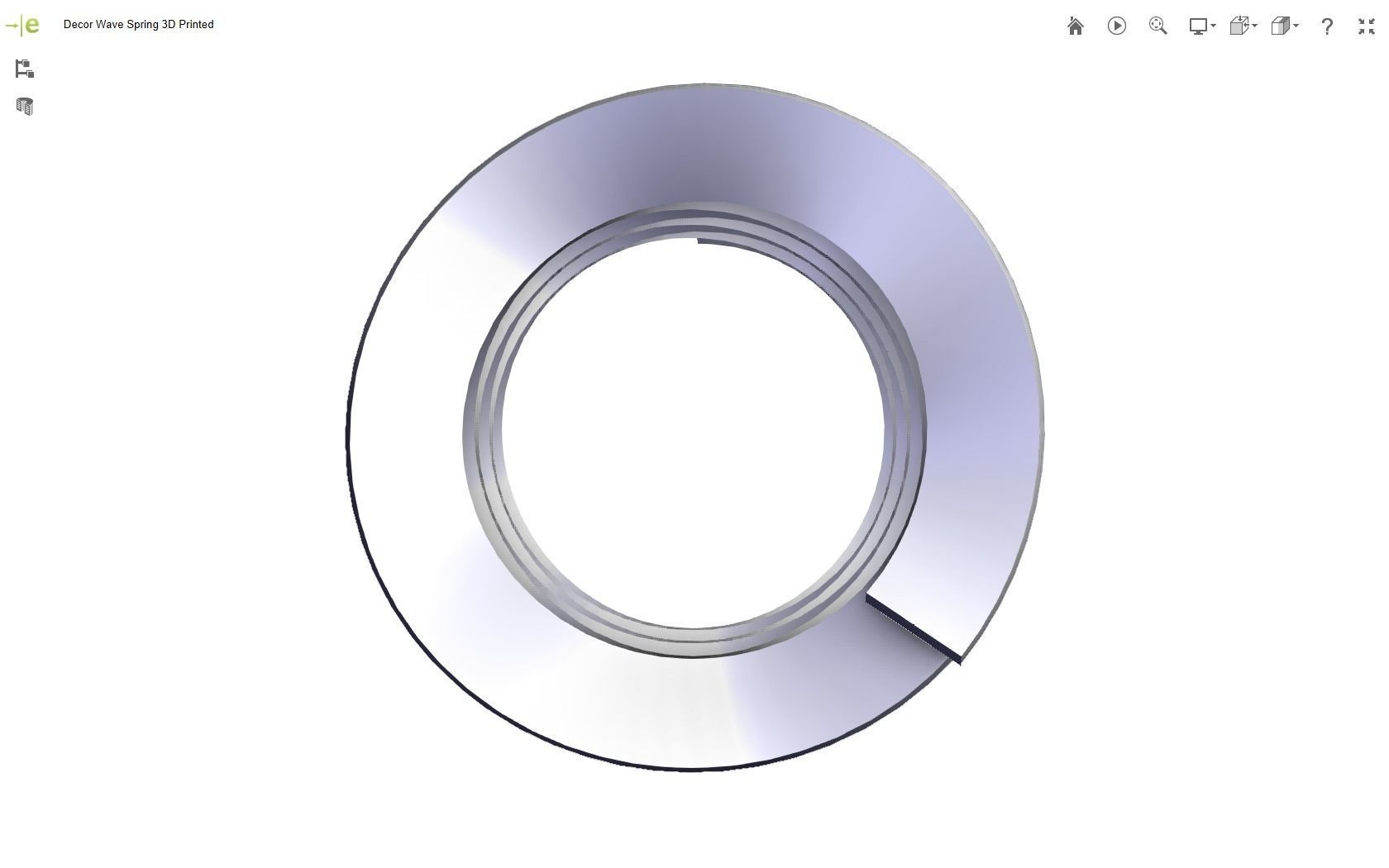 Wave Spring 3D print model_17