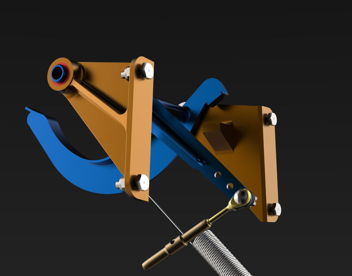 Full P-51D Mustang Assy Rear Fuselage TW Oleo Rudder Elev Models 3D Model Collection_7