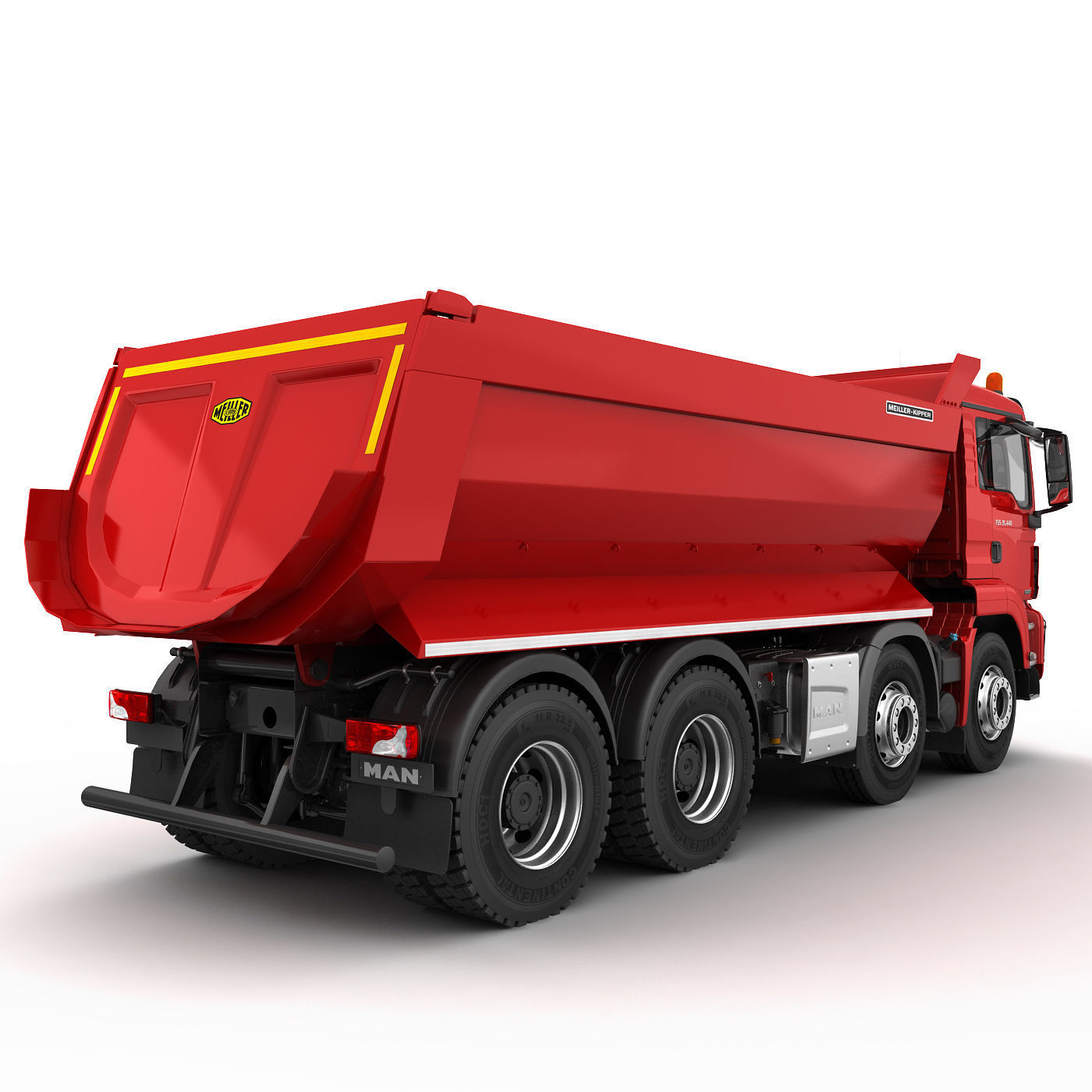 DUMP TRUCK TGS M 3D model_8