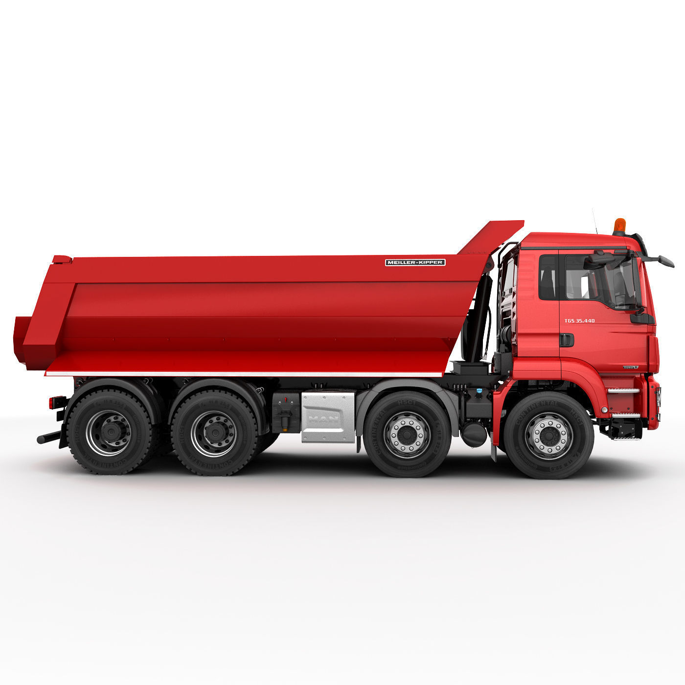 DUMP TRUCK TGS M 3D model_4