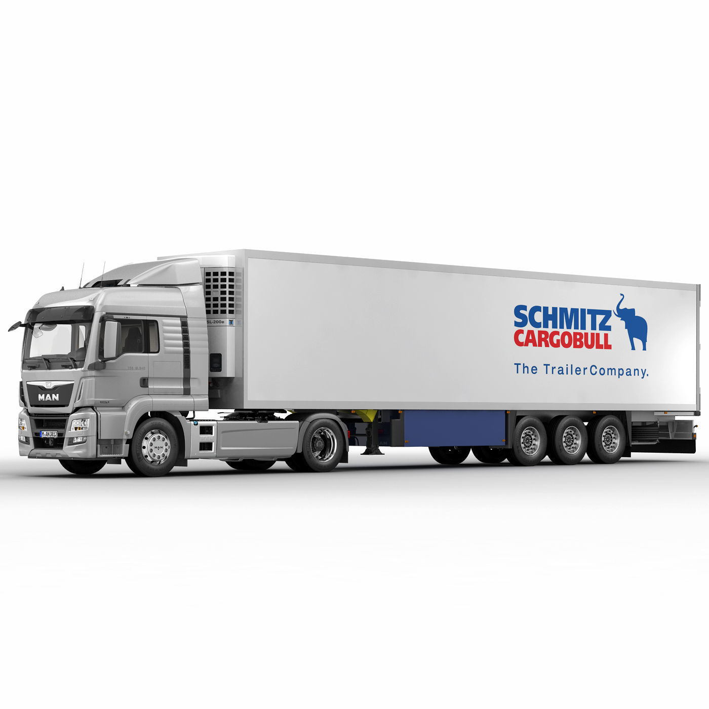 Truck LX  2012 3D model_1