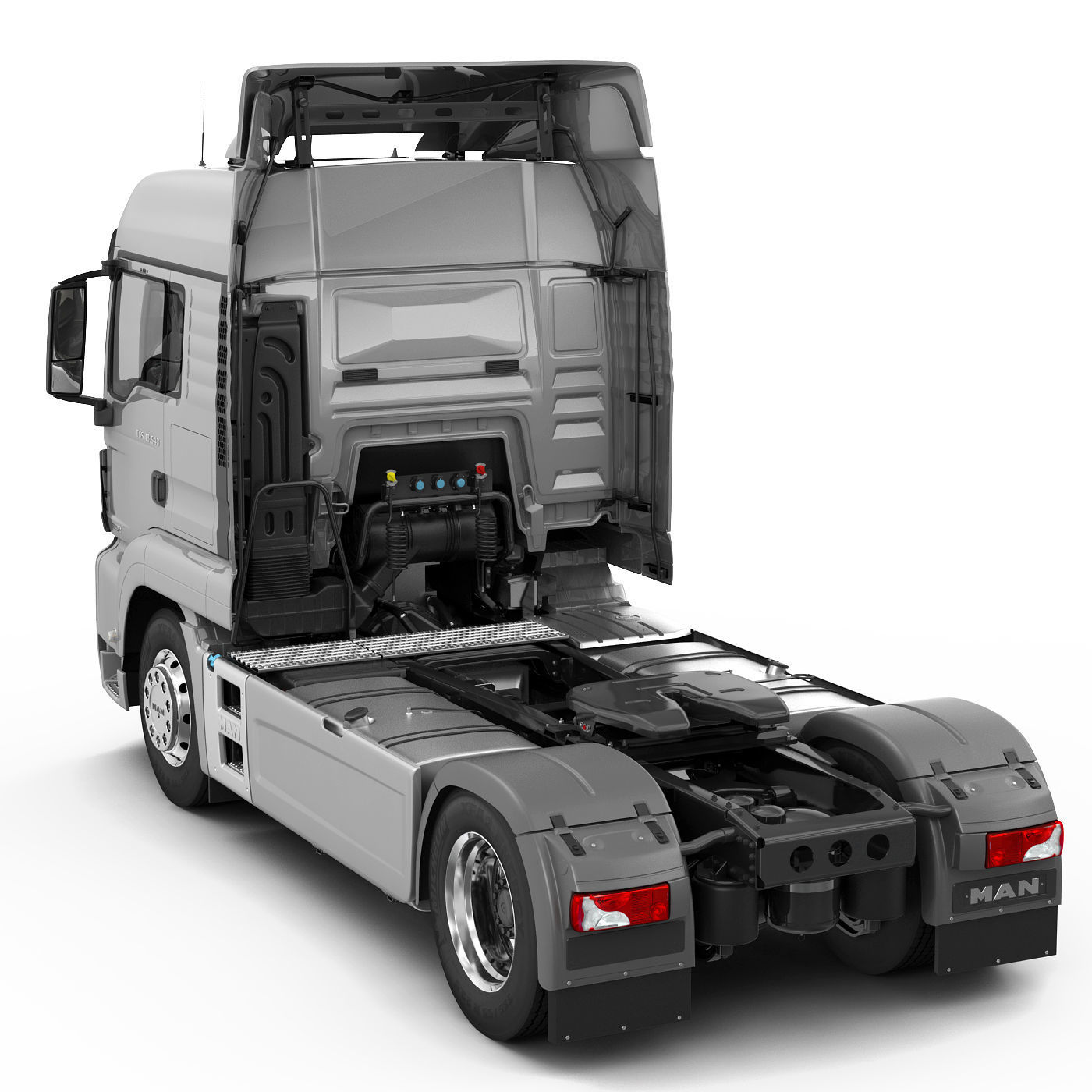 Truck LX  2012 3D model_7