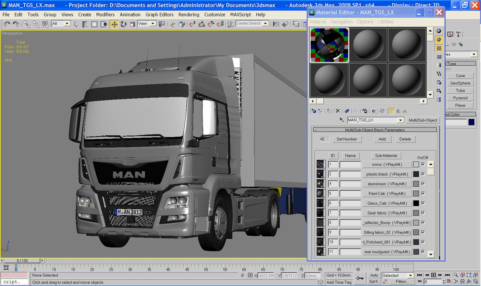 Truck LX  2012 3D model_22