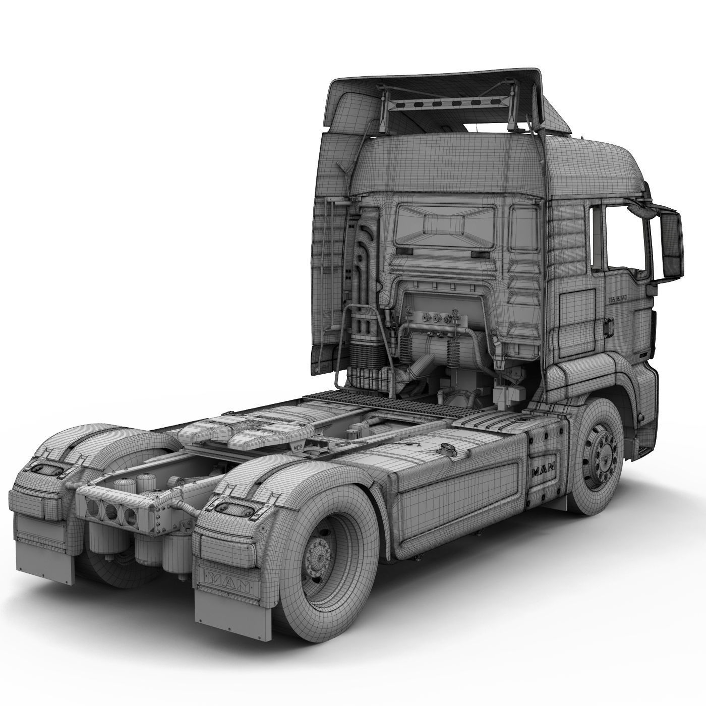 Truck LX  2012 3D model_19