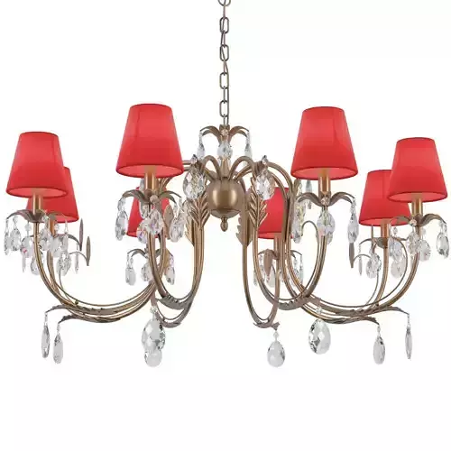 Chandelier Meranola E 1 1 8 AG 3D model