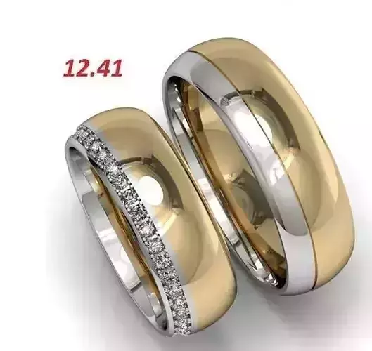 Wedding bands with diamonds 