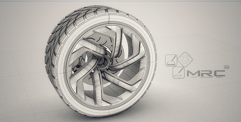 Star Rim concept Low-poly 3D model_2