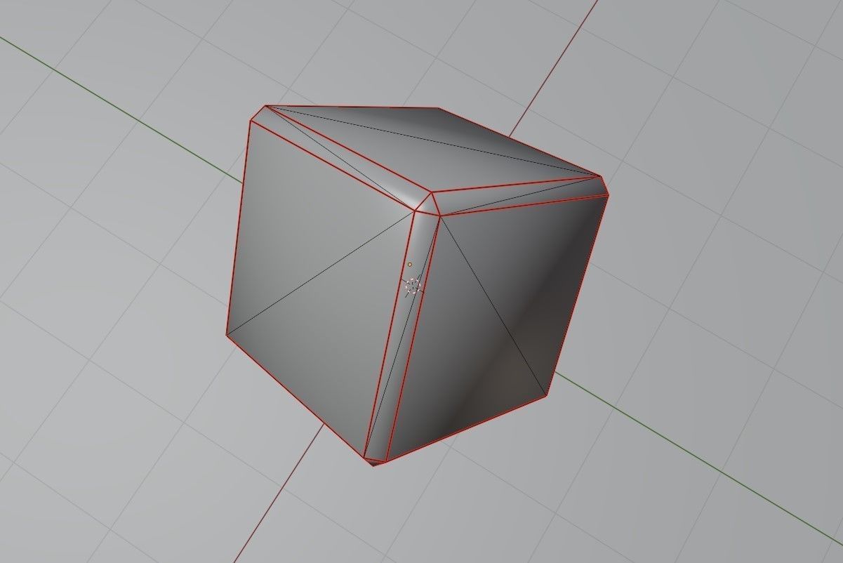 Dice Six Sides White  - Dado Seis Lados Low-poly 3D model_20