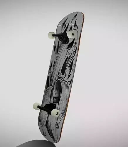 Skateboard 8 5 Low-poly 3D model