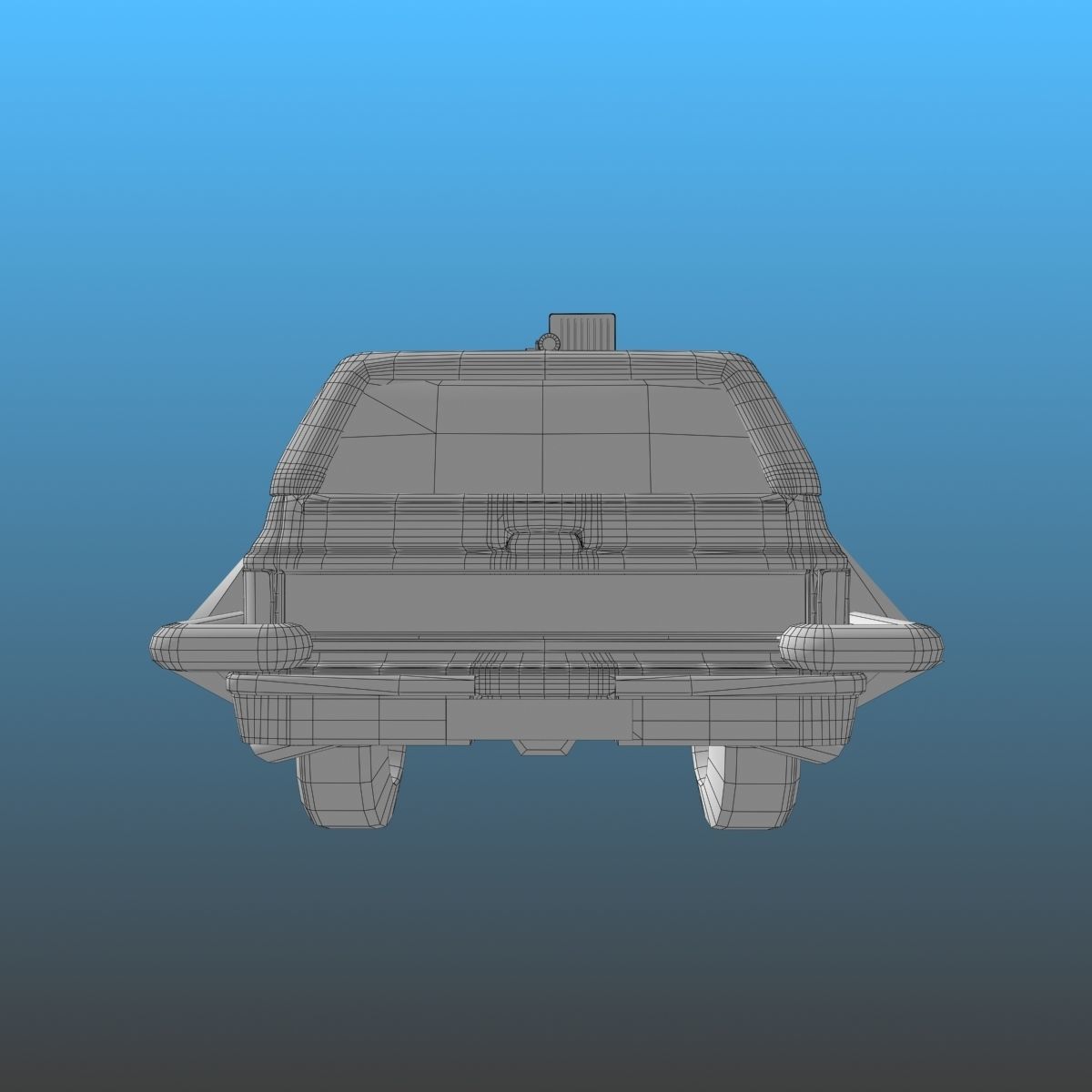 Offroad battle car 01 Low-poly 3D model_17