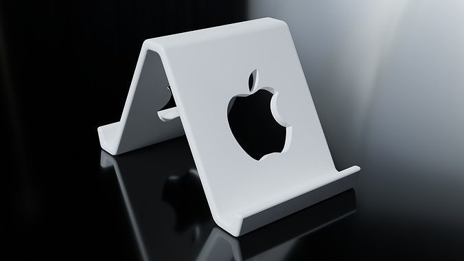 Apple Smartphone Stand 3D print model