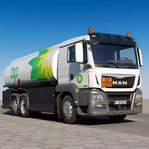 TGS 6X2 Tanker 3D model
