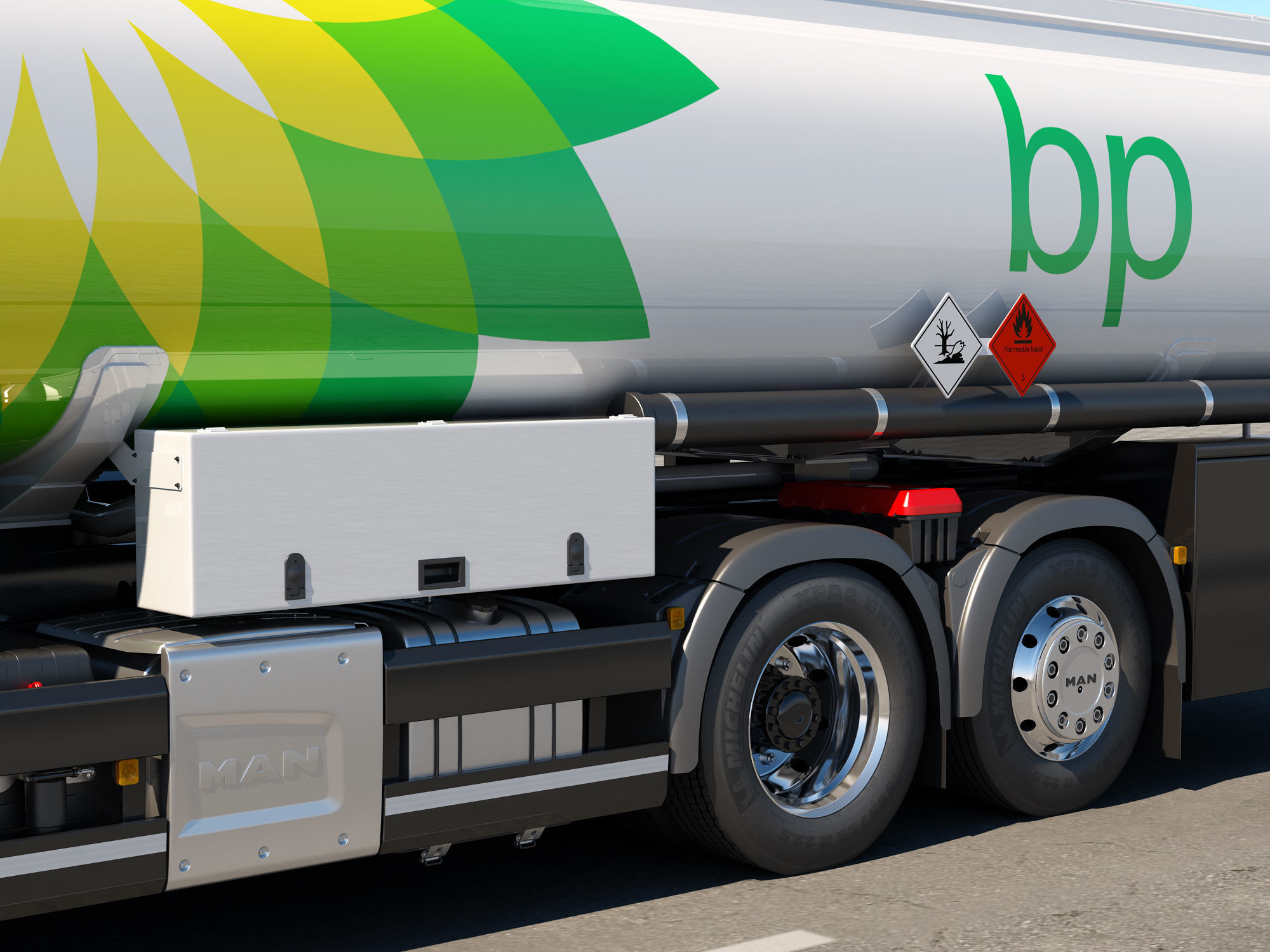 TGS 6X2 Tanker 3D model_7