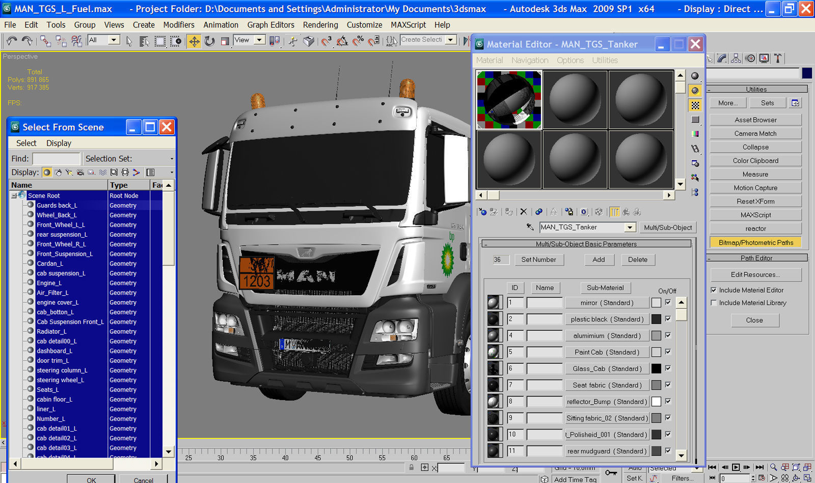 TGS 6X2 Tanker 3D model_13