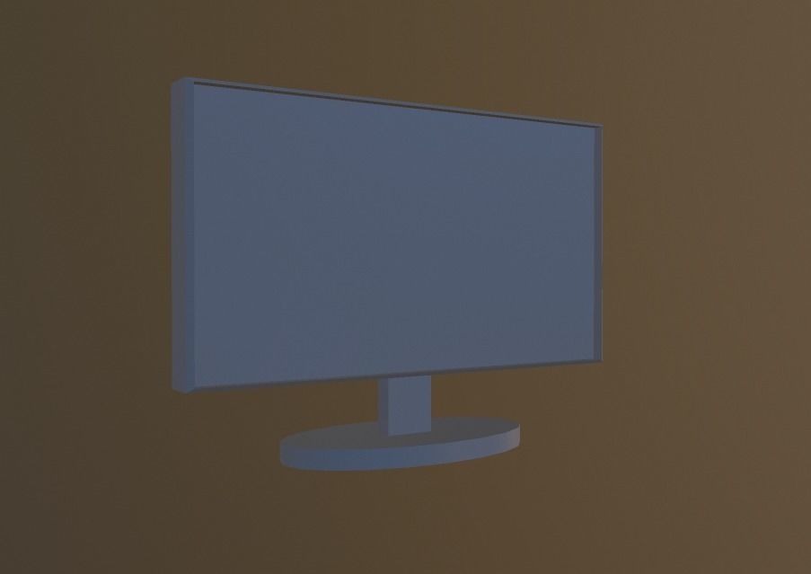computer screen 3D model_1