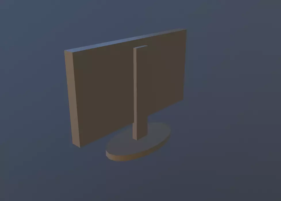 computer screen 3D model_0
