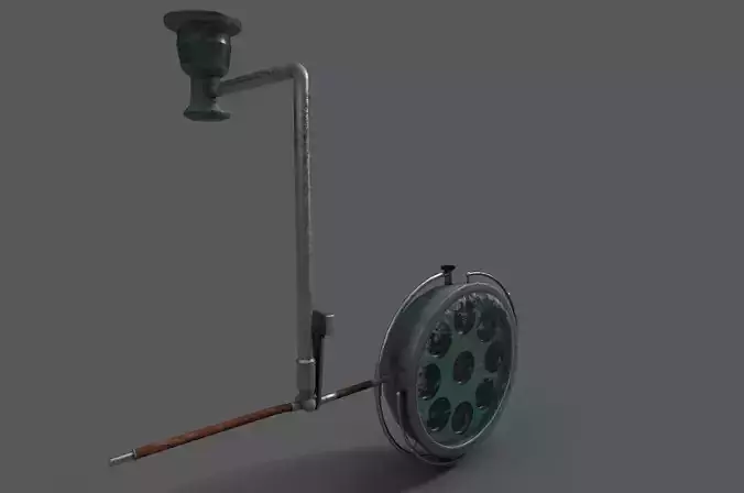 Old Operating Theatre Spotlight  low-poly 3d model