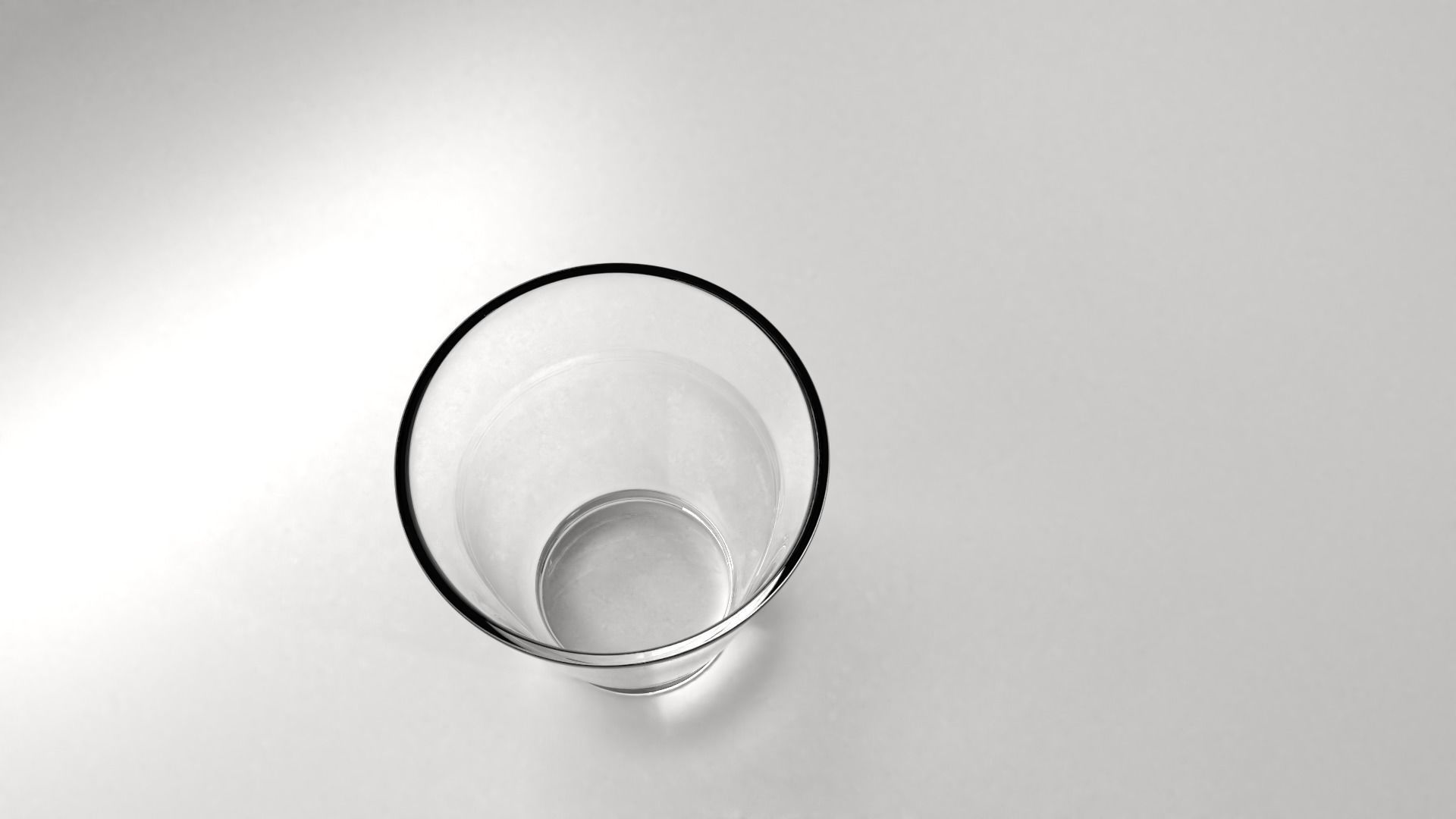 Glass Cup 4 3D model_2