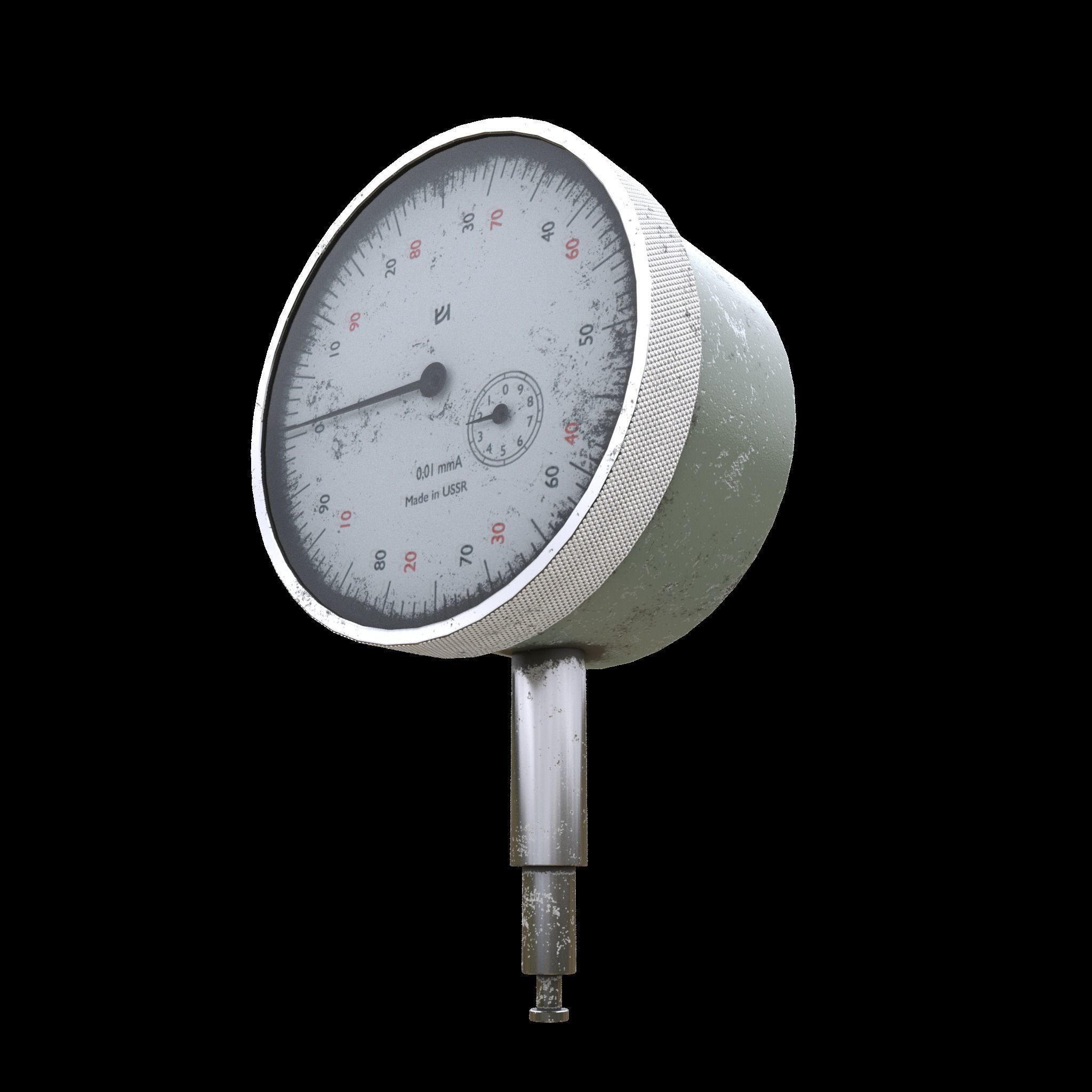 The measuring instrument ich-10 ussr 3D model_5