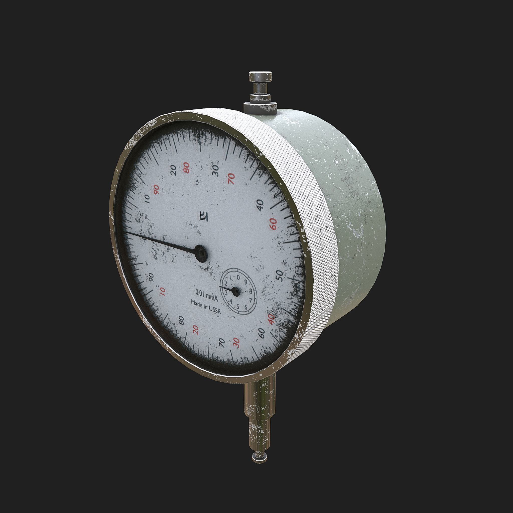 The measuring instrument ich-10 ussr 3D model_2