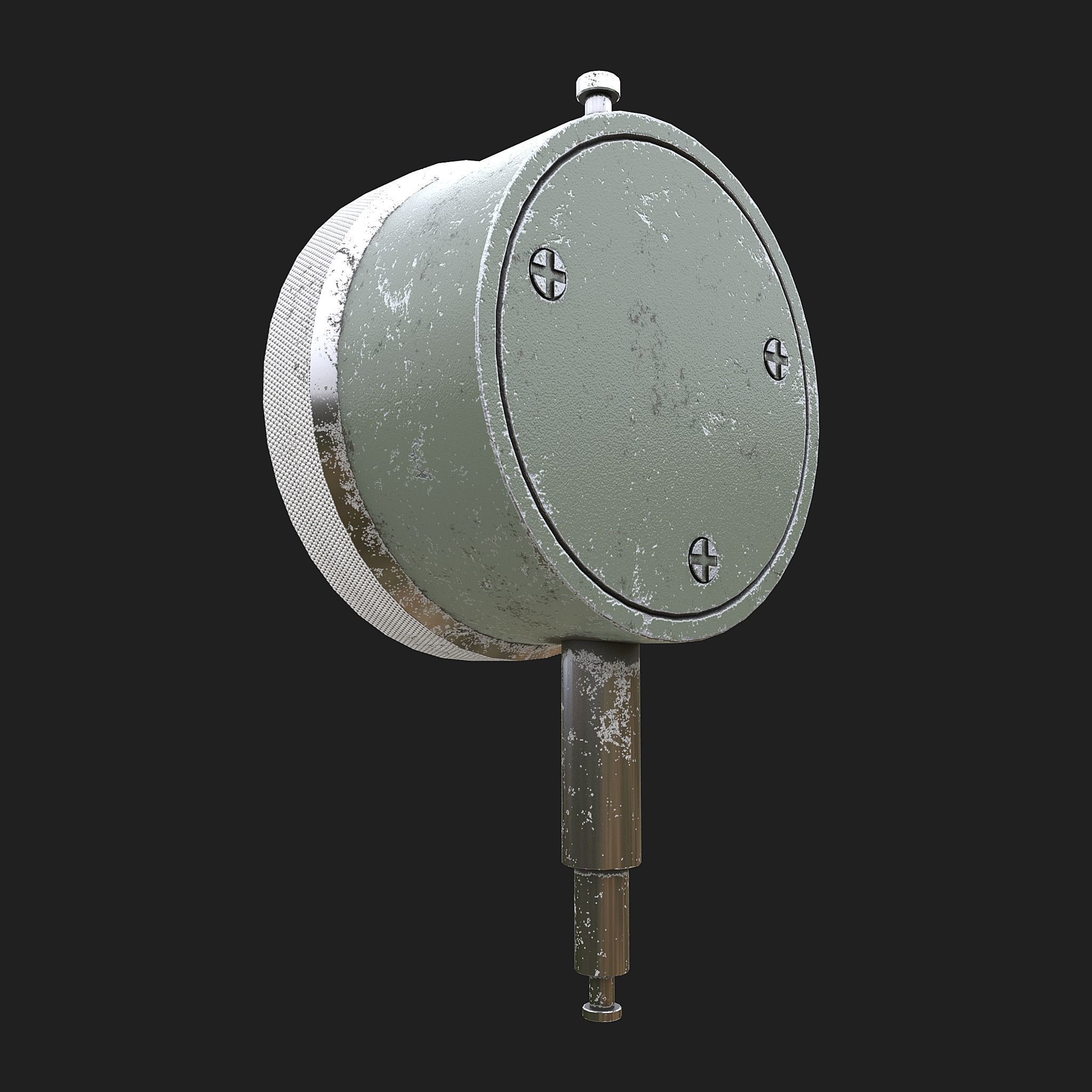 The measuring instrument ich-10 ussr 3D model_3