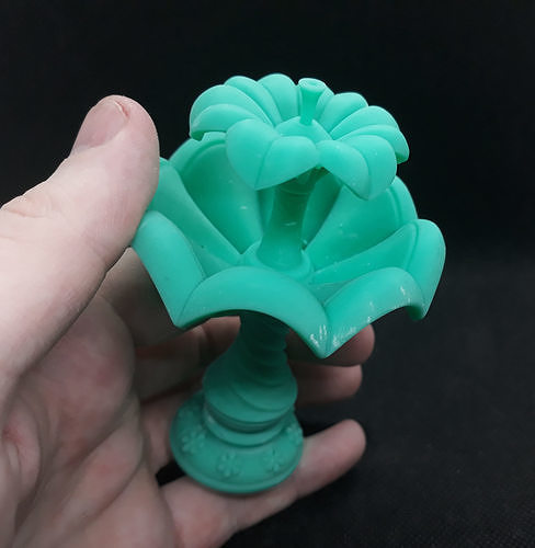 fountain 3d print flower 3D print model