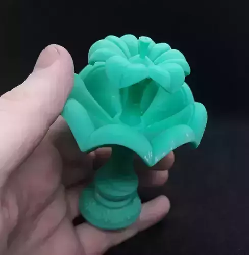 fountain 3d print flower 3D print model
