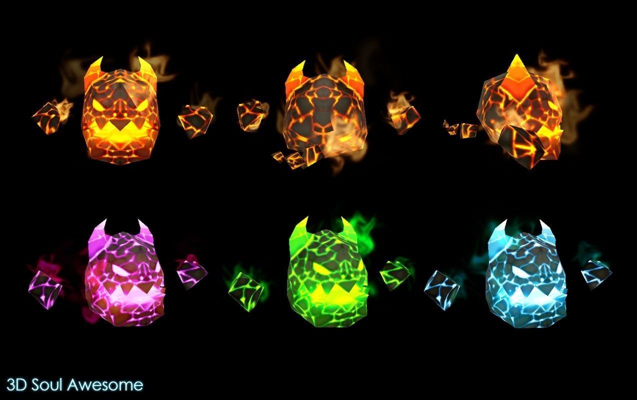 Fantasy Enemy Pack Low-poly 3D model_6