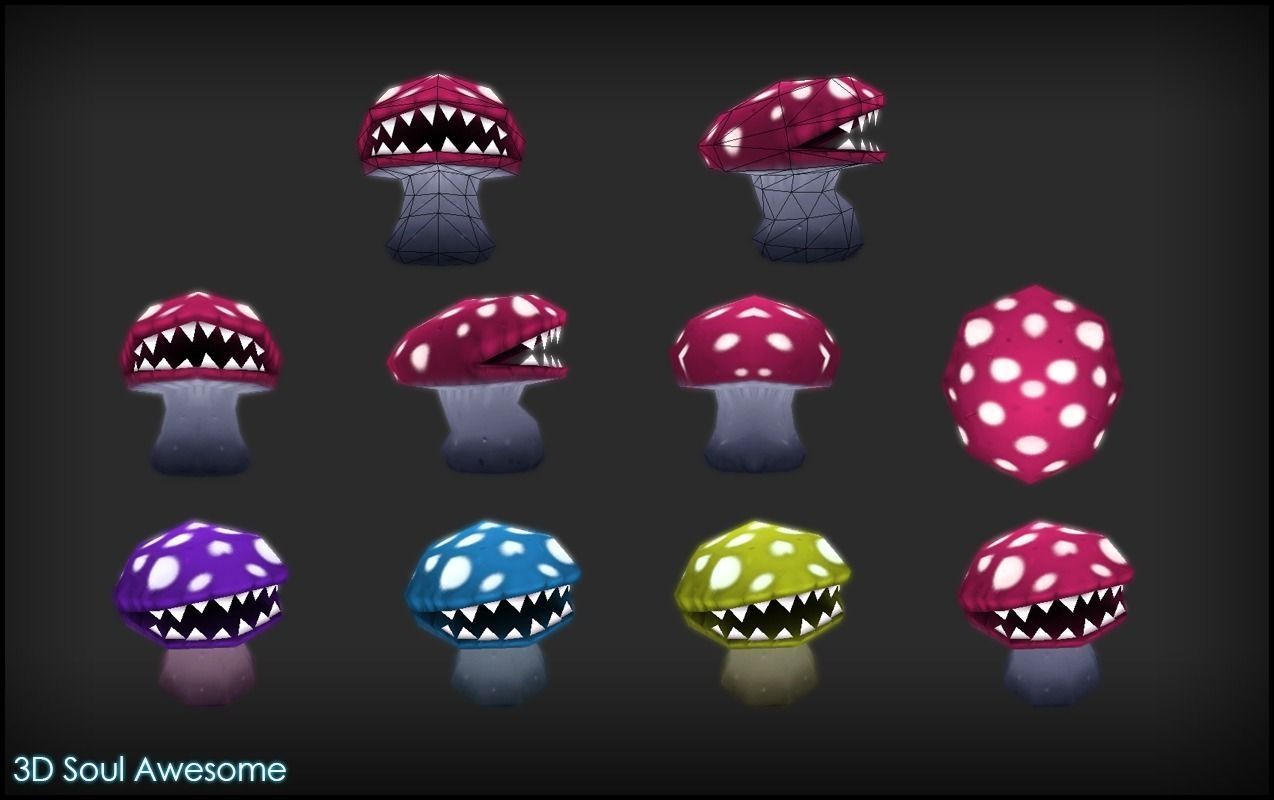 Fantasy Enemy Pack Low-poly 3D model_21