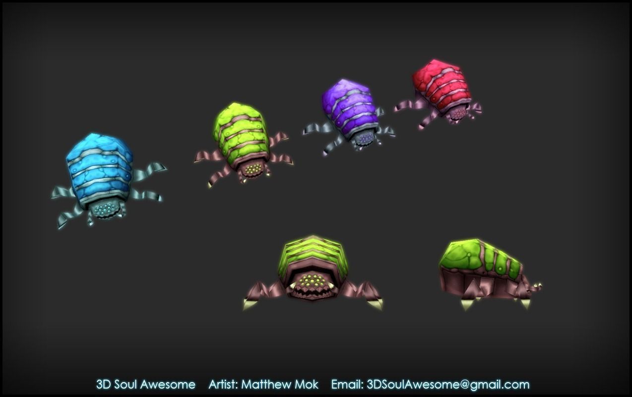 Fantasy Enemy Pack Low-poly 3D model_10