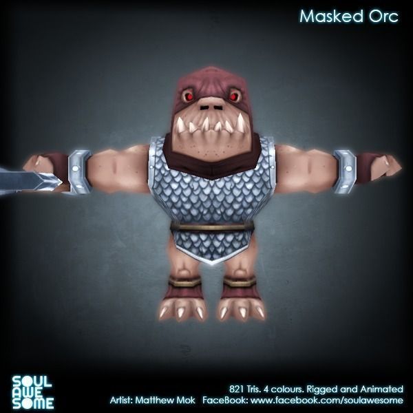 Fantasy Enemy Pack Low-poly 3D model_14