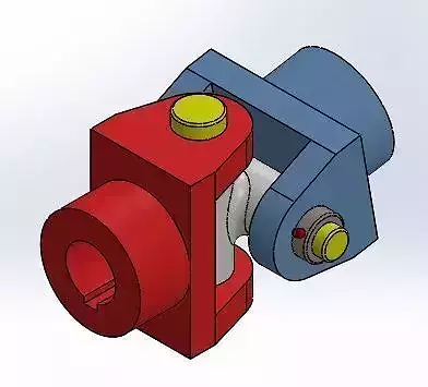 Universal coupling 3D model