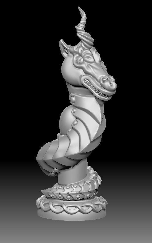 Dragon snake 3d print Free 3D print model_12