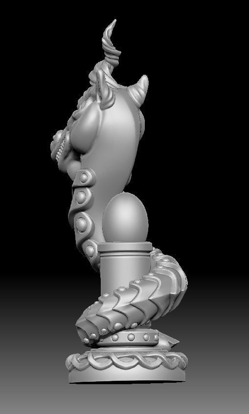 Dragon snake 3d print Free 3D print model_14