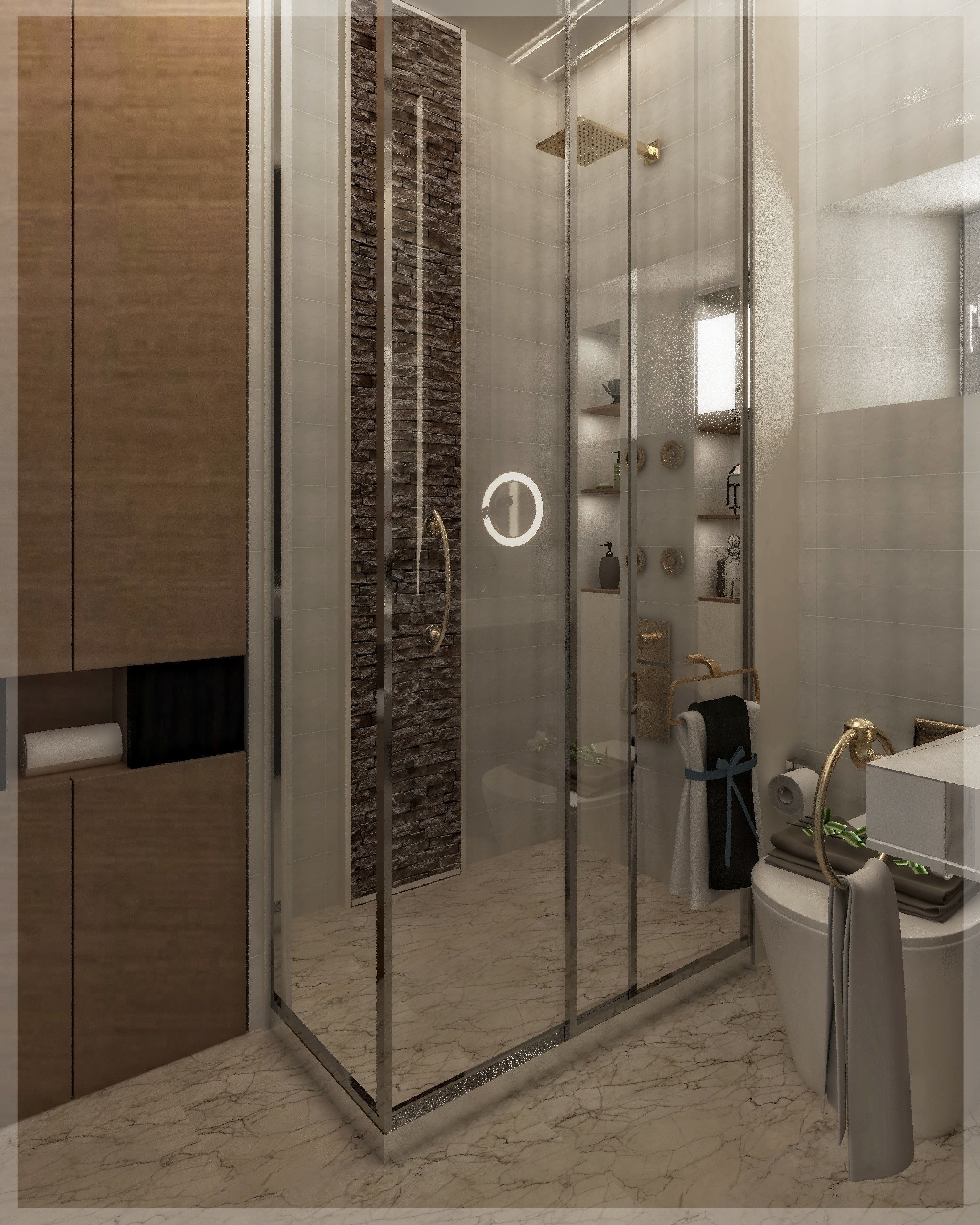 bathroom  3D model_3