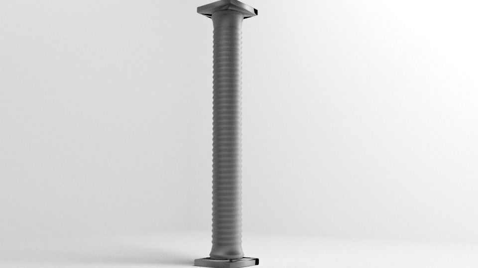 Pillar Round 3 3D model_3
