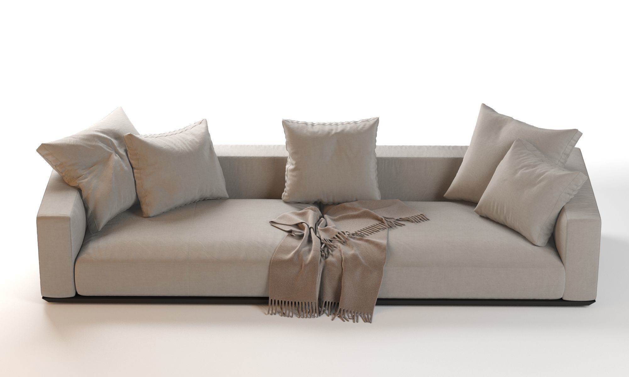 Flexform Grandemare Sectional Sofa 3D model_5